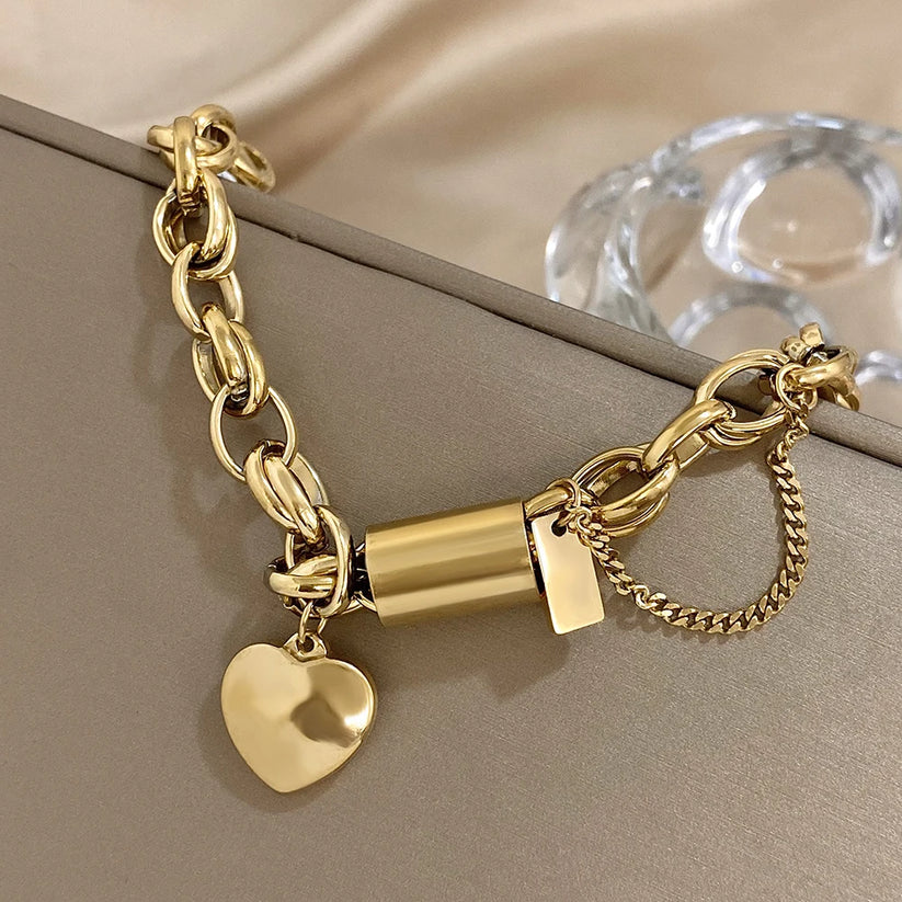 Bracelet épais | Or