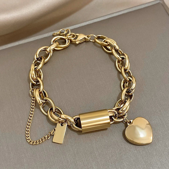 Bracelet épais | Or