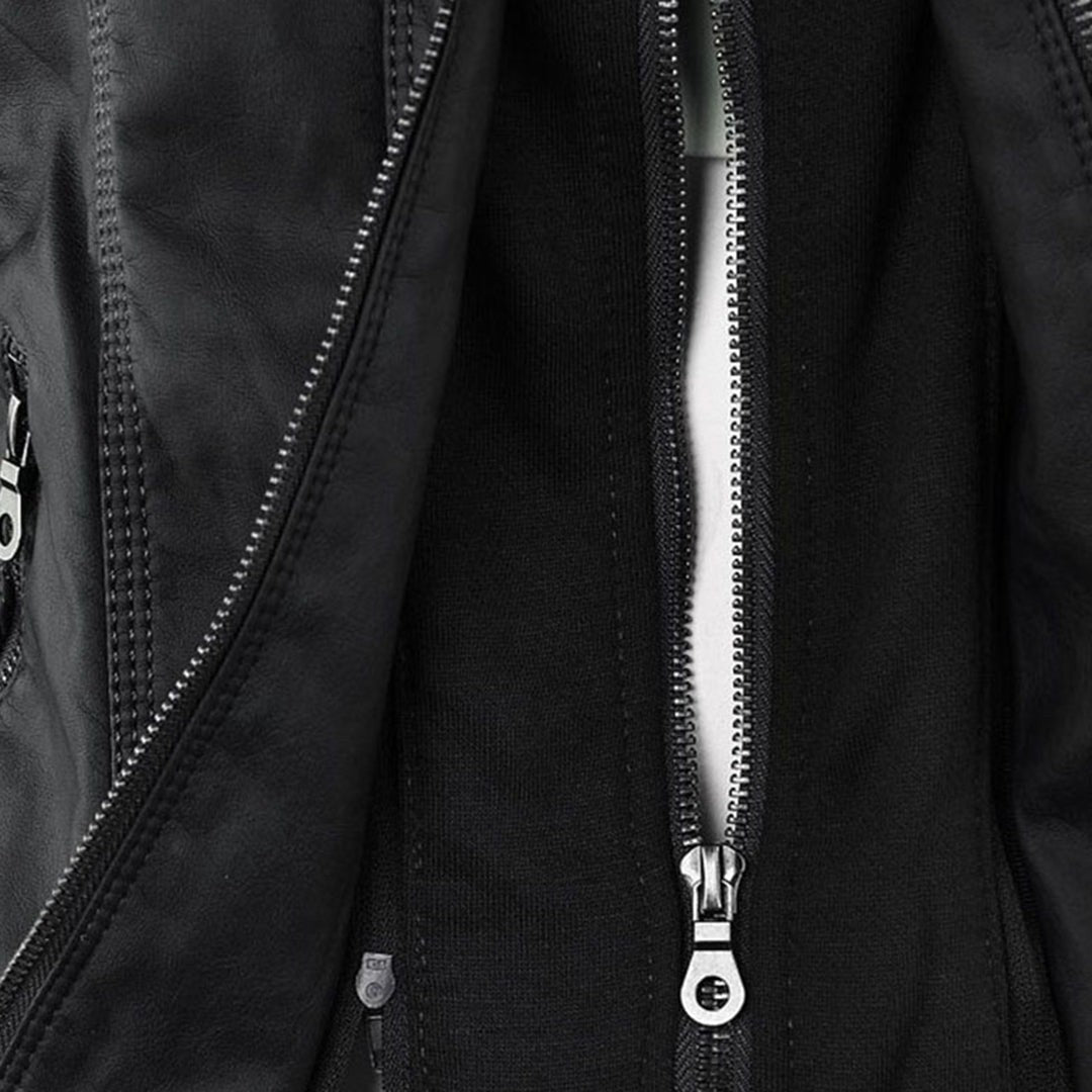 Basilea - Kožená moto bunda s pohodlím a elegantným dizajnom