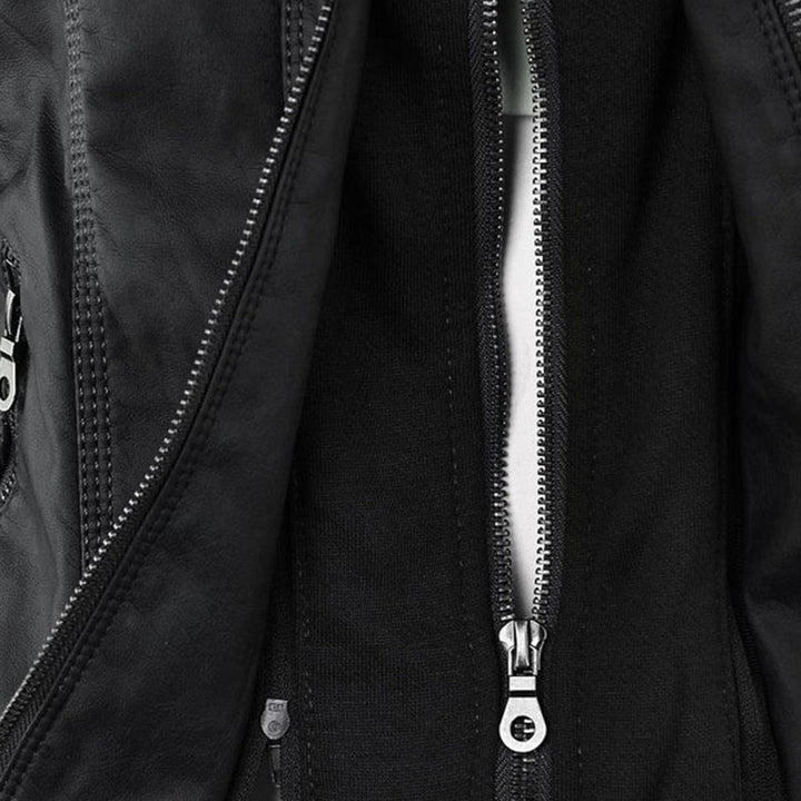 Basilea - Kožená moto bunda s pohodlím a elegantným dizajnom