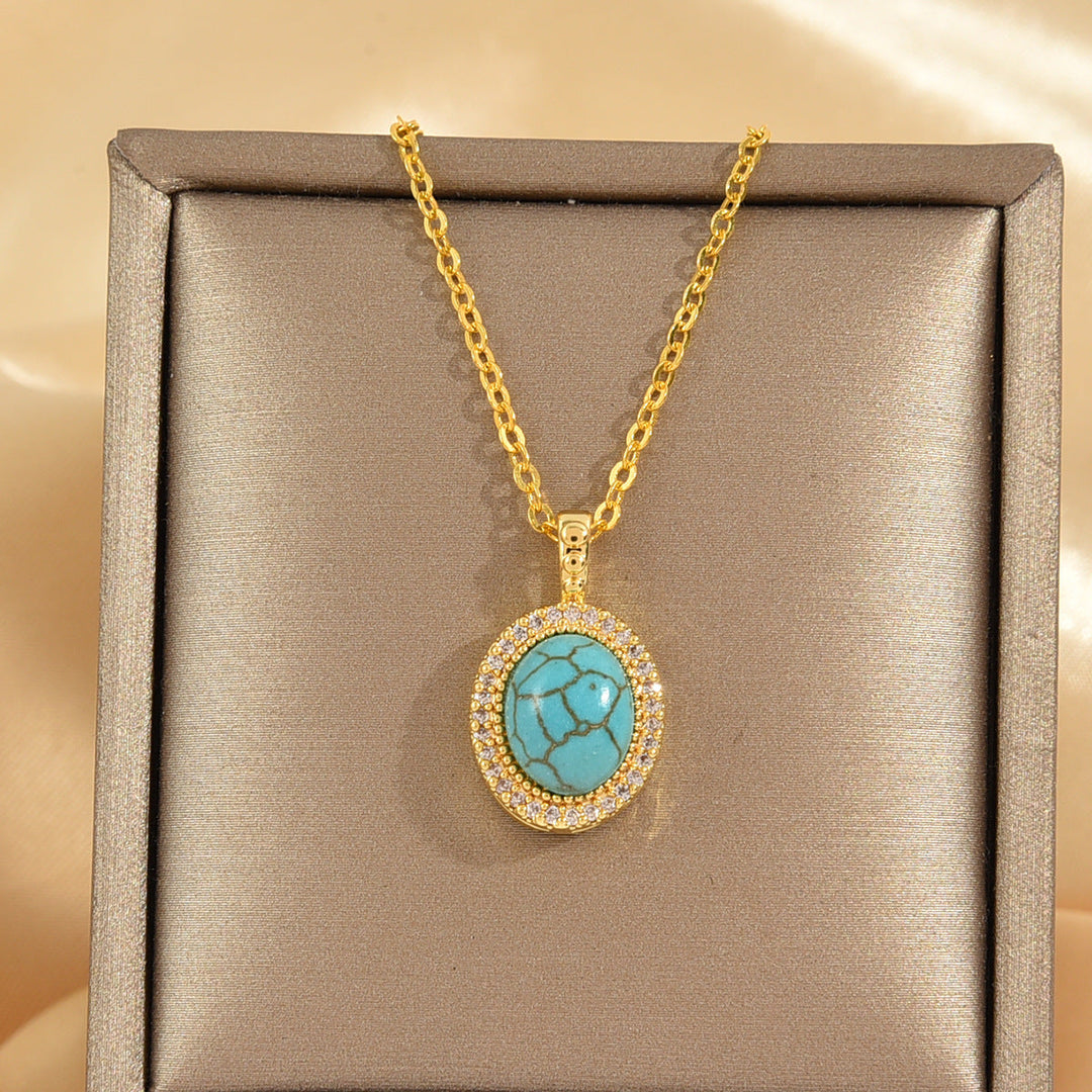 Collier Calysse Azure bloom | Or