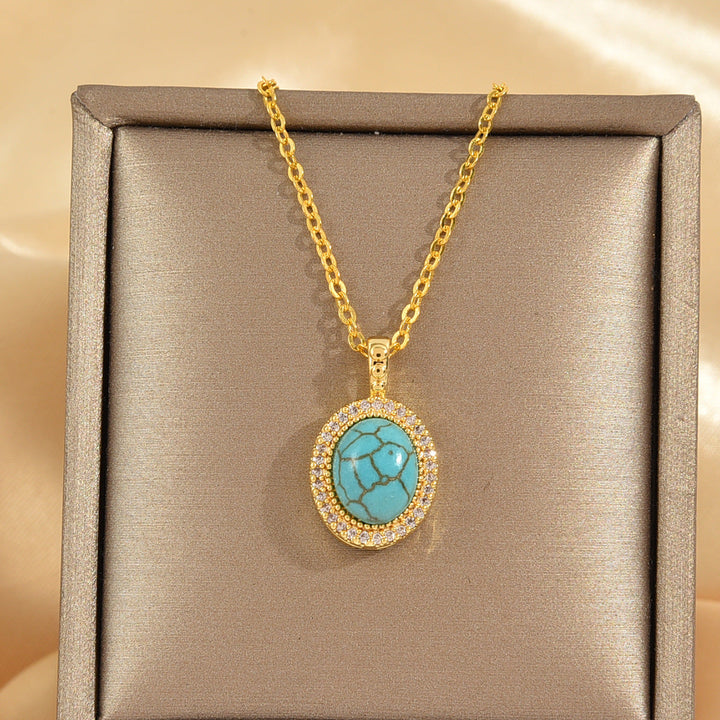 Collier Calysse Azure bloom | Or