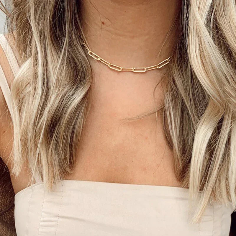 Collier chaîne Élegant Archen | Or