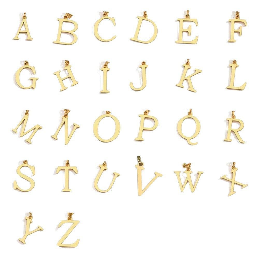 Collier initial superposé | Or
