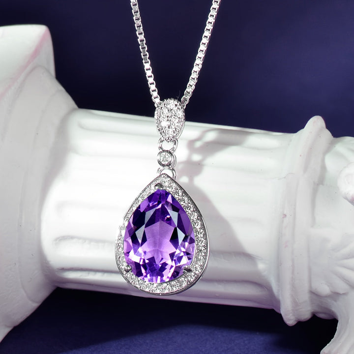 Collier Ivonne ametyst | Zlato