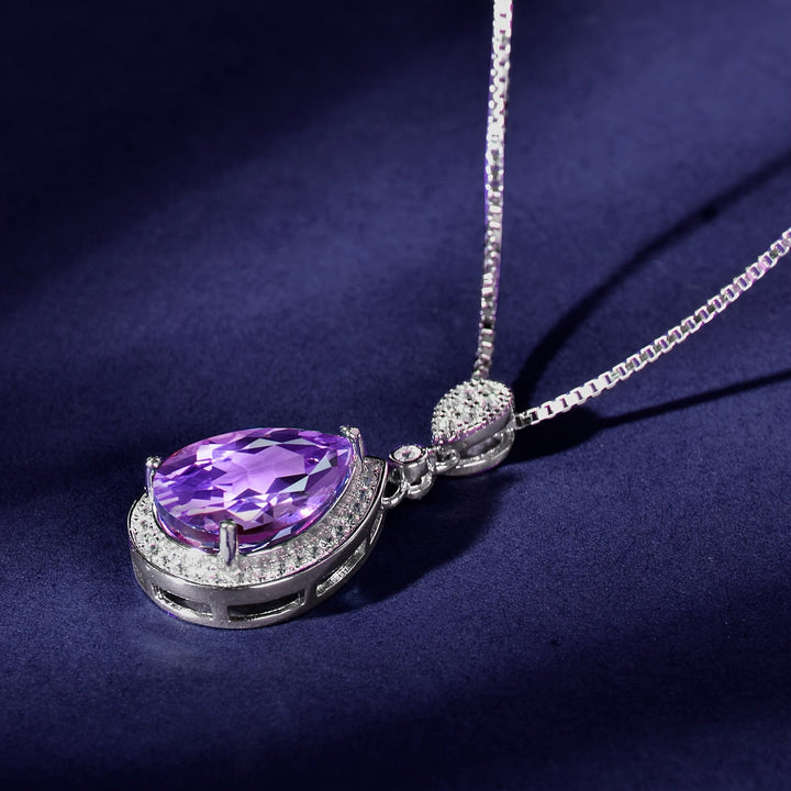 Collier Ivonne ametyst | Zlato