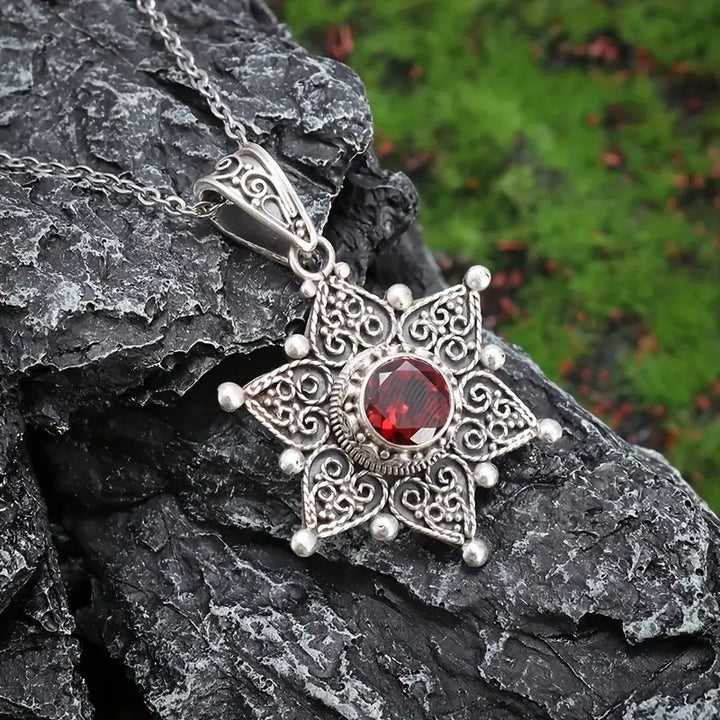 Collier Jessandra Carmelle | Or blanc