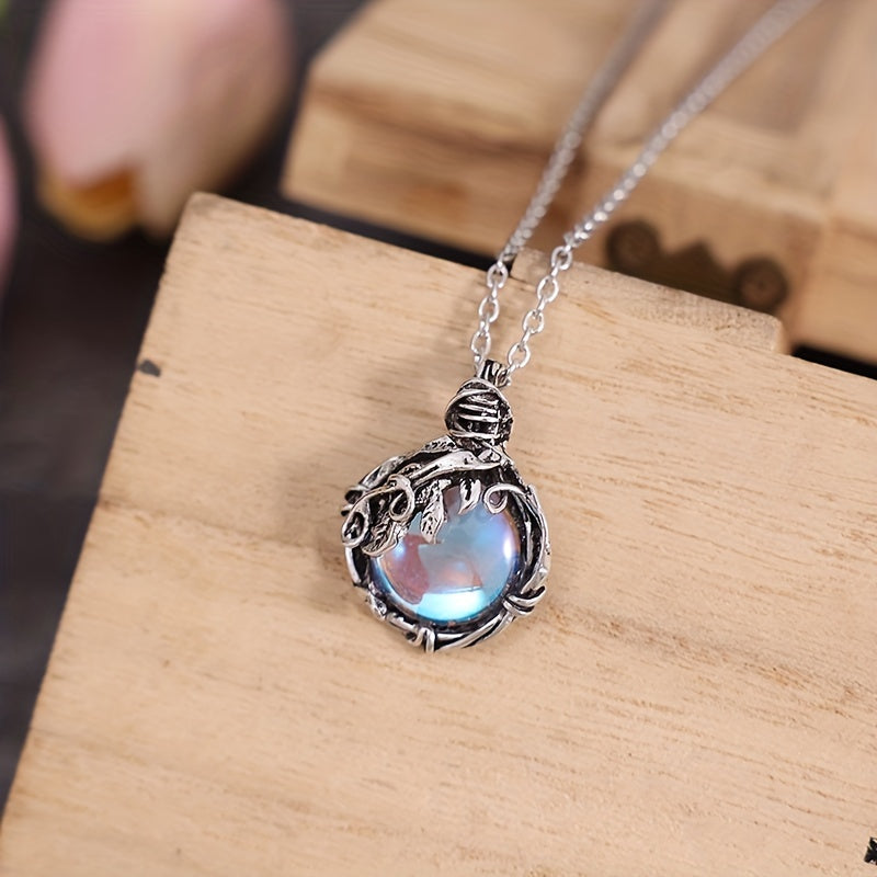 Collier Maria s mesačným kameňom | Zlato