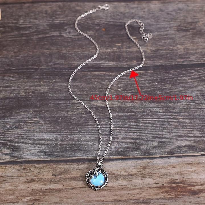 Collier Maria s mesačným kameňom | Zlato