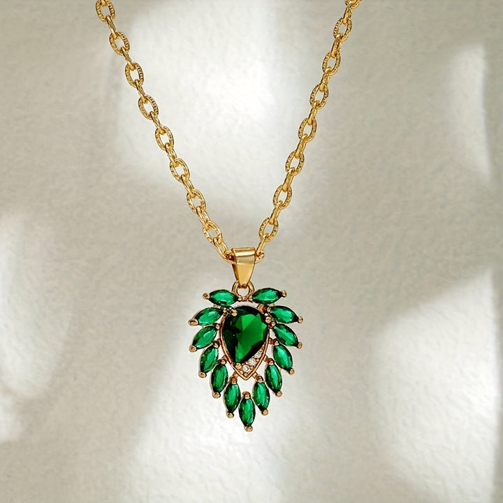 Collier Matilde en émeraude | Or