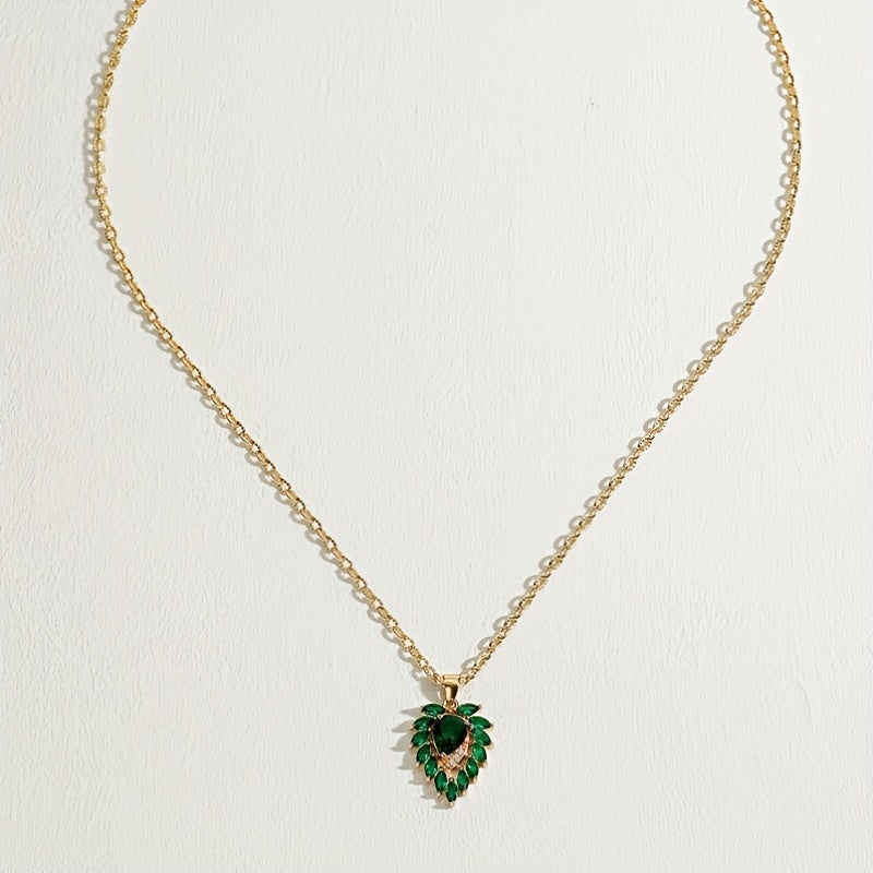Collier Matilde en émeraude | Or