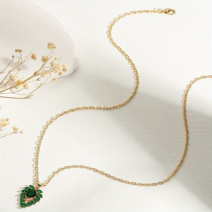 Collier Matilde en émeraude | Or