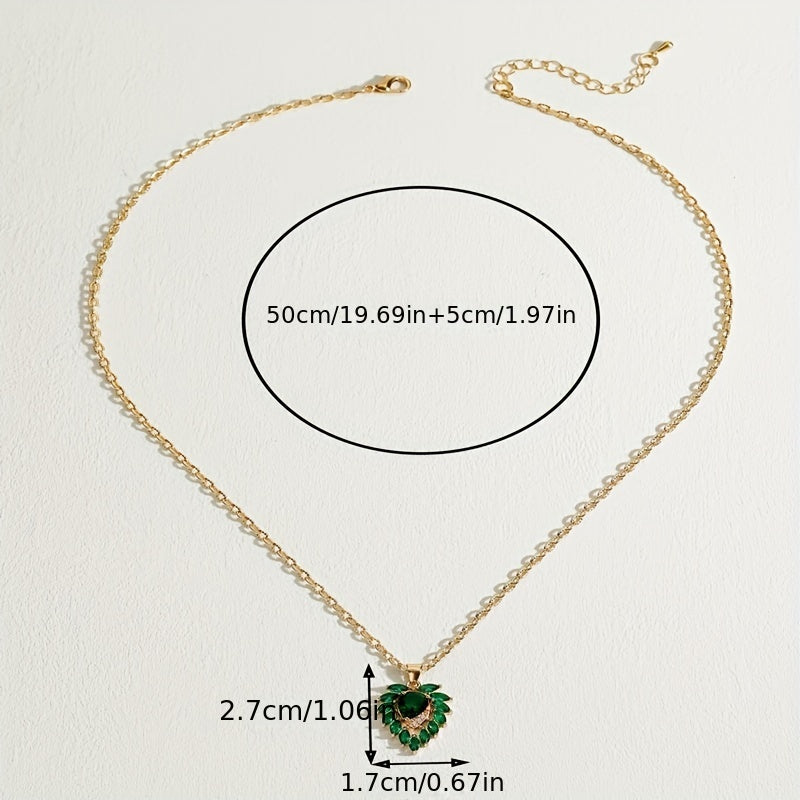 Collier Matilde en émeraude | Or