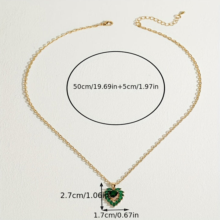 Collier Matilde en émeraude | Or