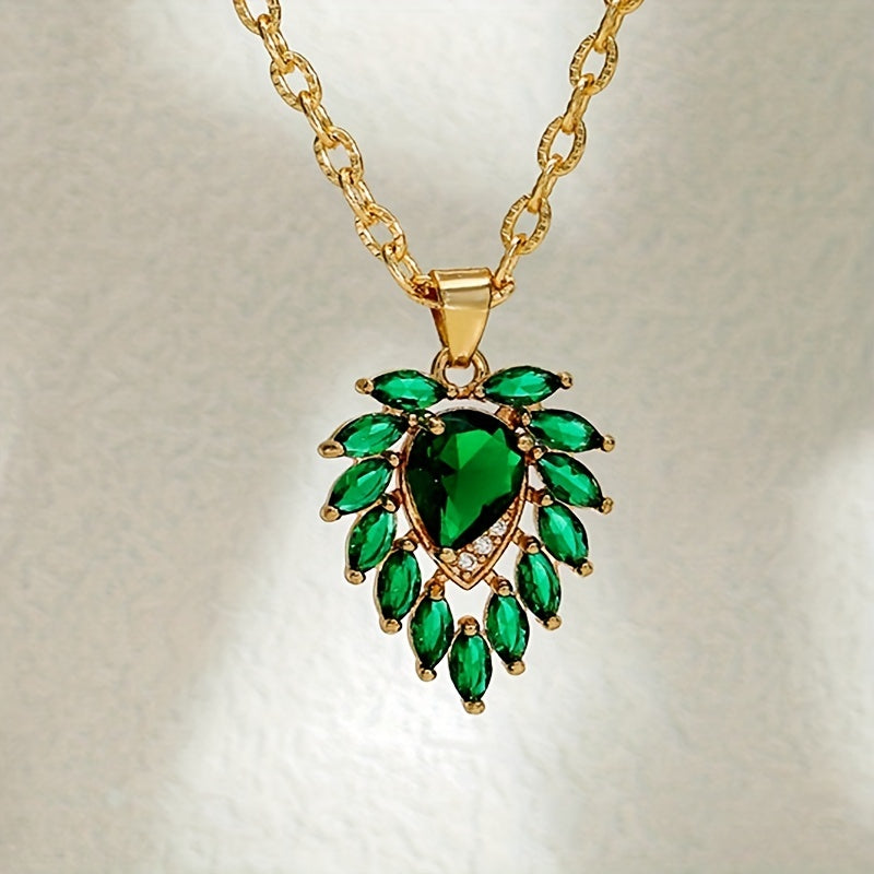 Collier Matilde en émeraude | Or
