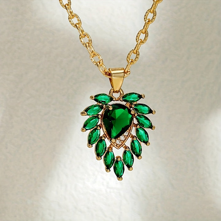 Collier Matilde en émeraude | Or