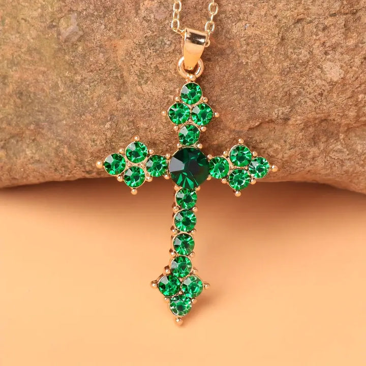 Collier Véridienne croix de cœur | Or