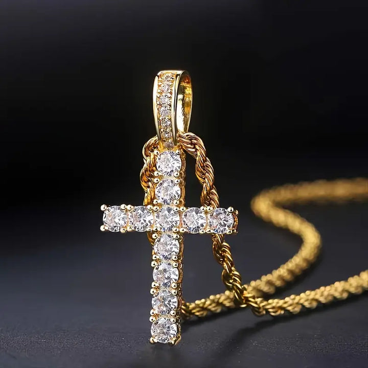 Collier avec croix | Or
