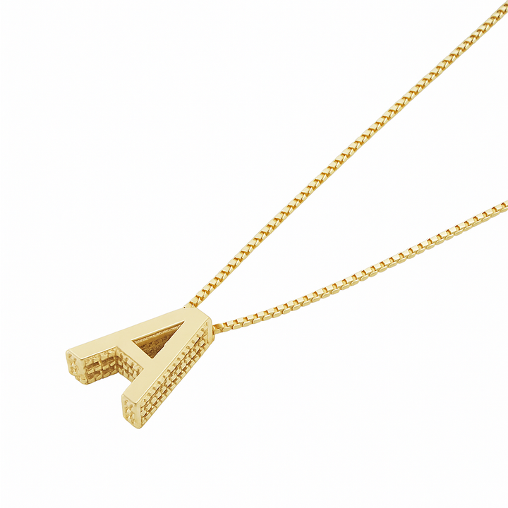 Collier avec initiale | Or