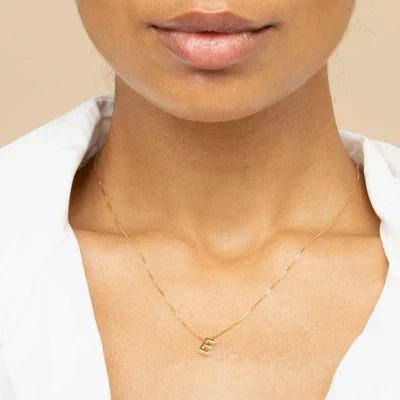 Collier avec initiale | Or