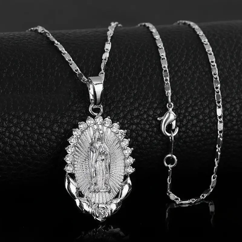 Collier avec médaille de la Vierge Marie | Or