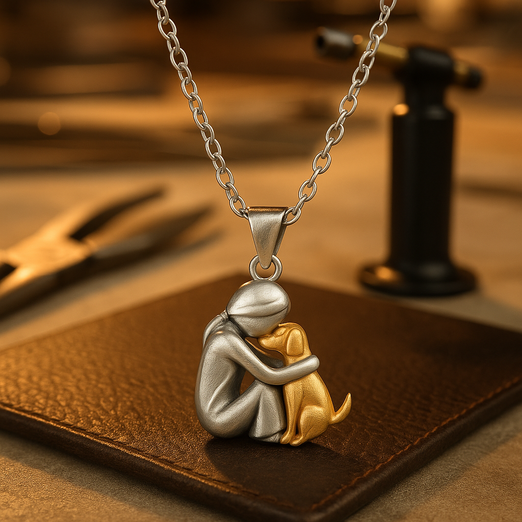 Collier avec pendentif | Or