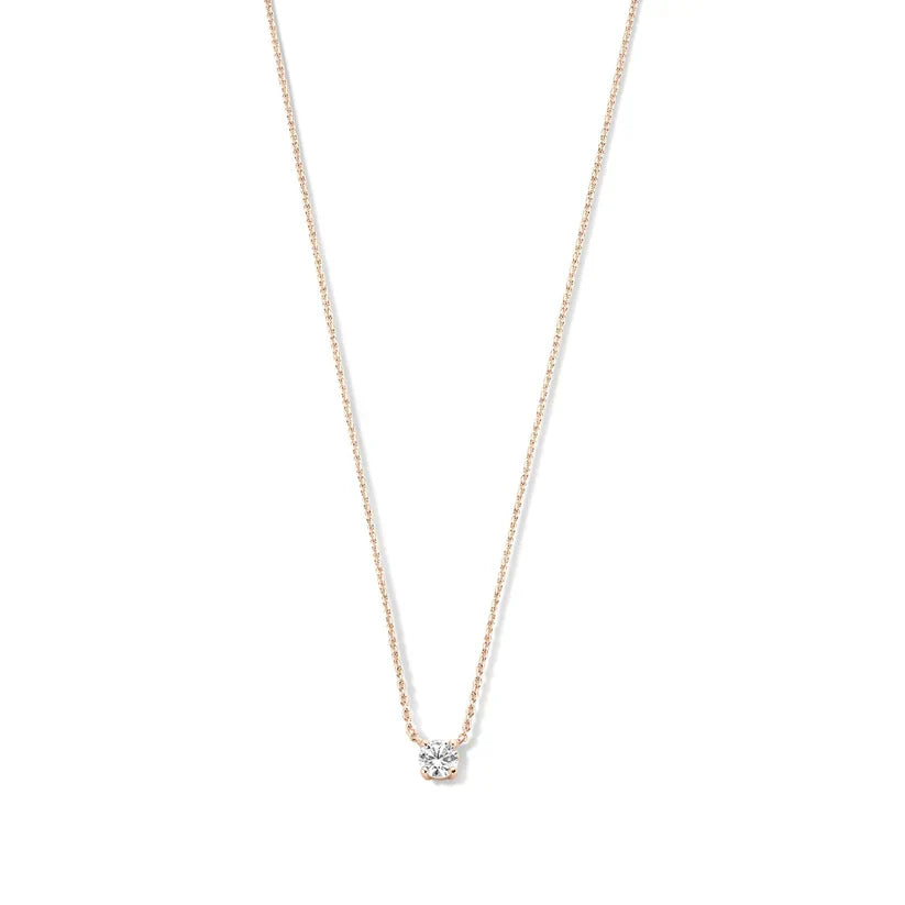 Collier en pierre moissanite Cléa | Or
