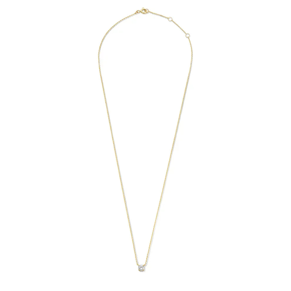 Collier en pierre moissanite Cléa | Or