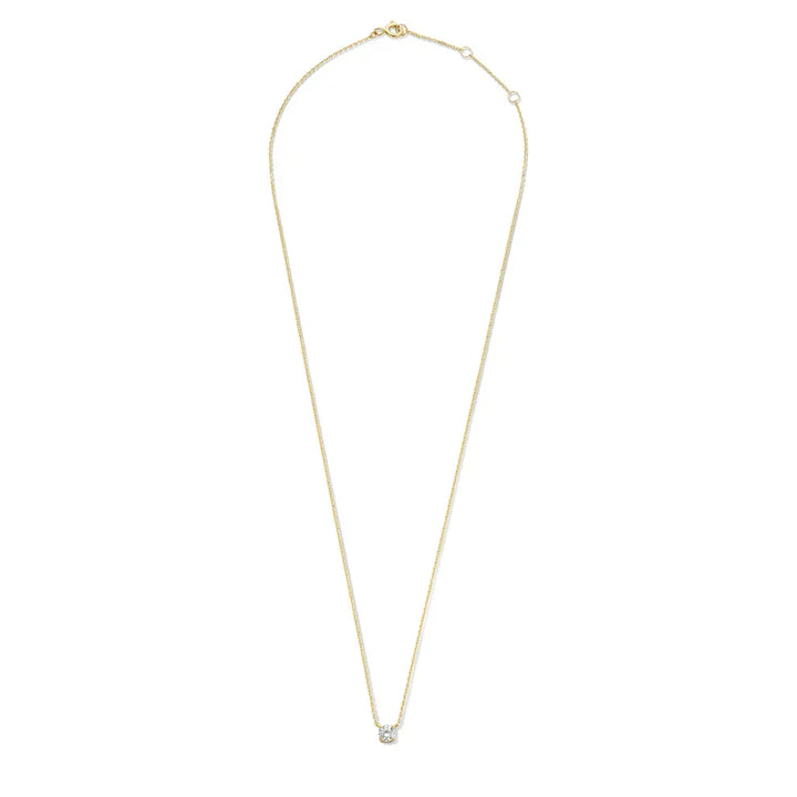 Collier en pierre moissanite Cléa | Or