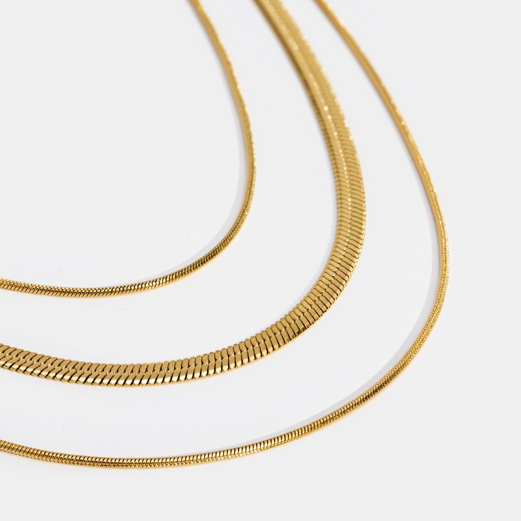Collier à plusieurs couches | Or