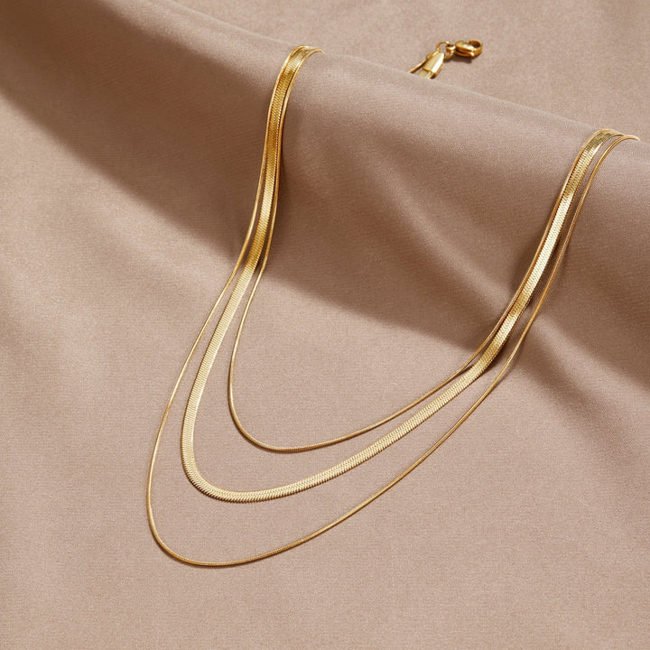 Collier à plusieurs couches | Or