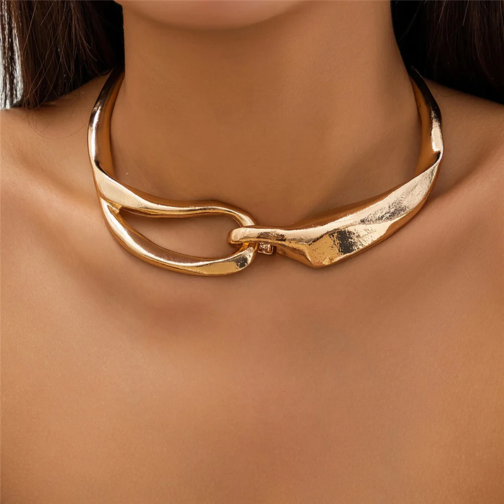 Collier rétro | Or