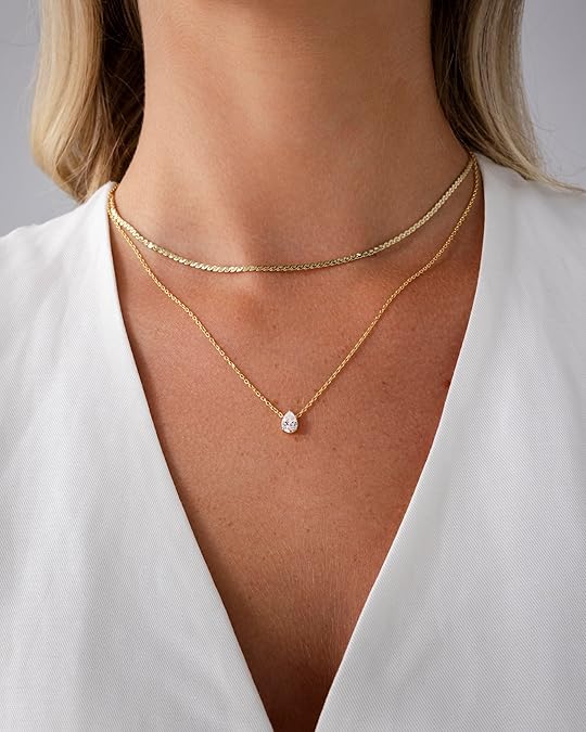 Collier superposé auréole | Or