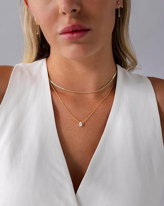 Collier superposé auréole | Or