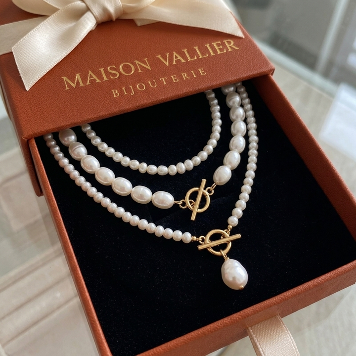 Collier en marguerite | Or