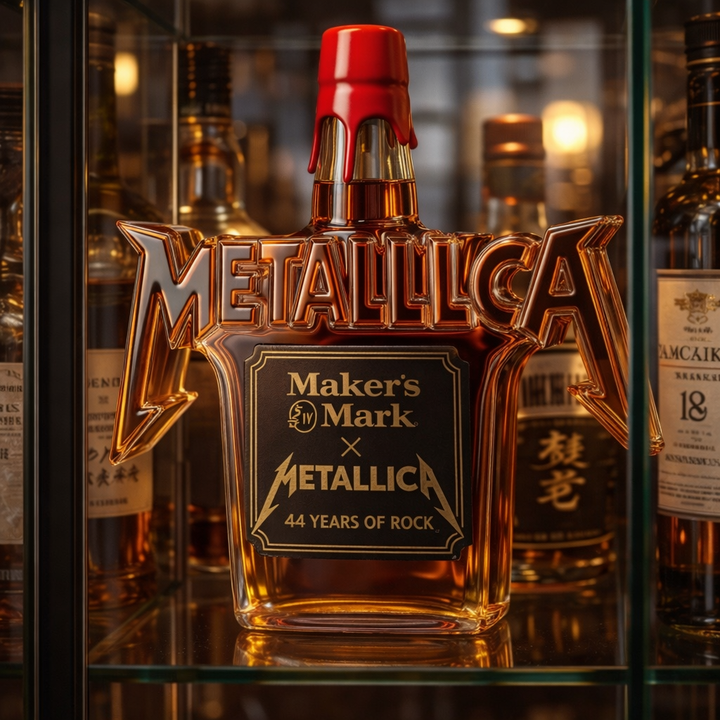 Whisky Dekantér - Metallica Edícia