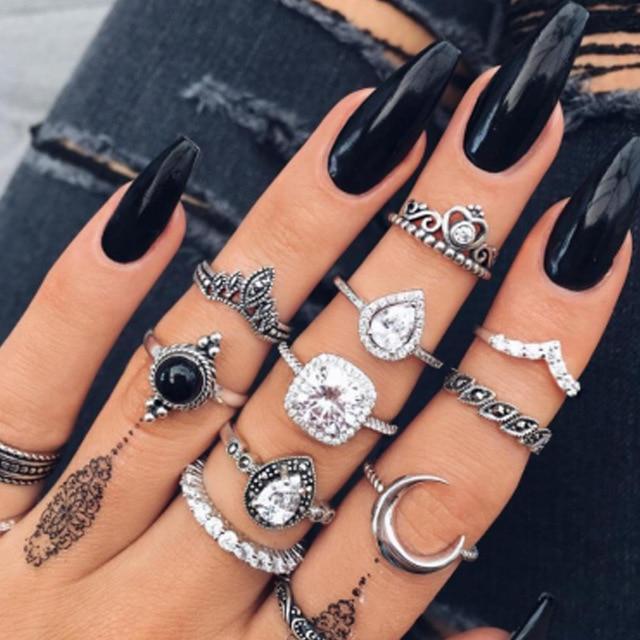 Ensemble Premium exclusif avec 8 à 12 bagues | Or