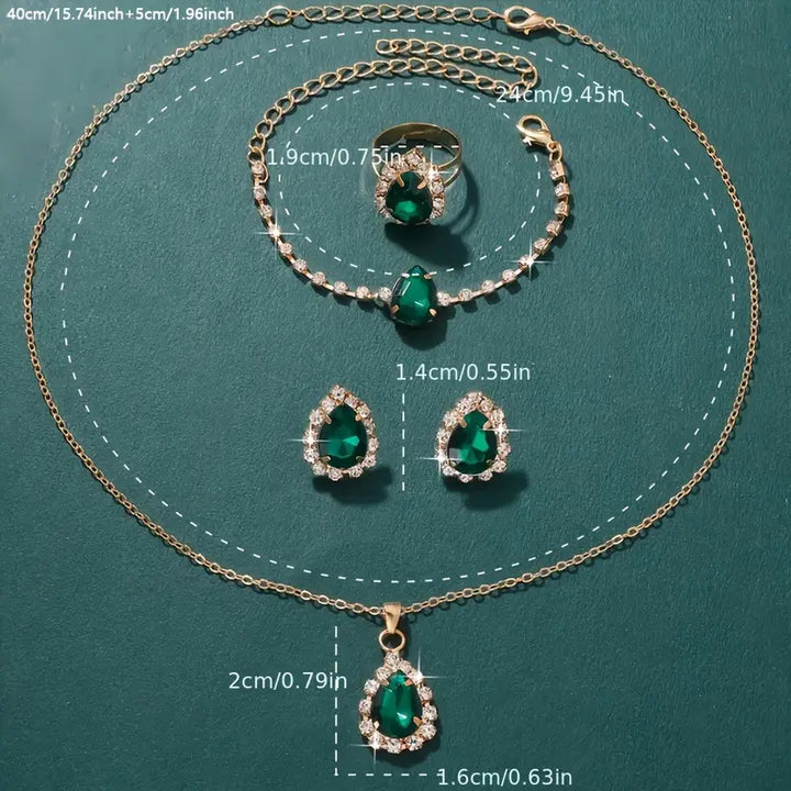 Ensemble de bijoux Élisandre Vermont | Or