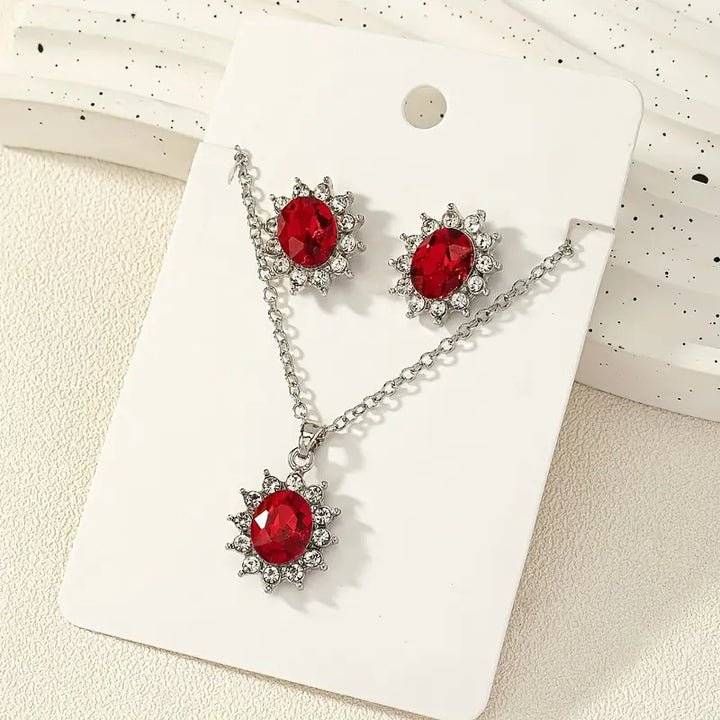 Ensemble de bijoux Katia Ruberyn | Or blanc