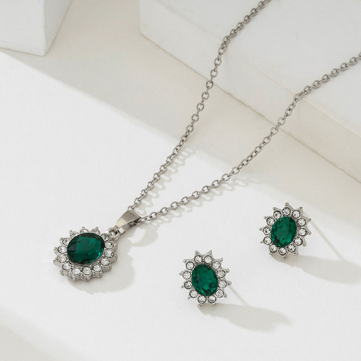 Ensemble de bijoux Katia Sernain | Or blanc