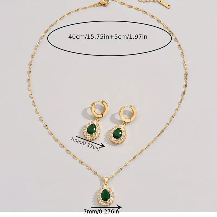 Ensemble de bijoux Rhéa Lysandelle | Or