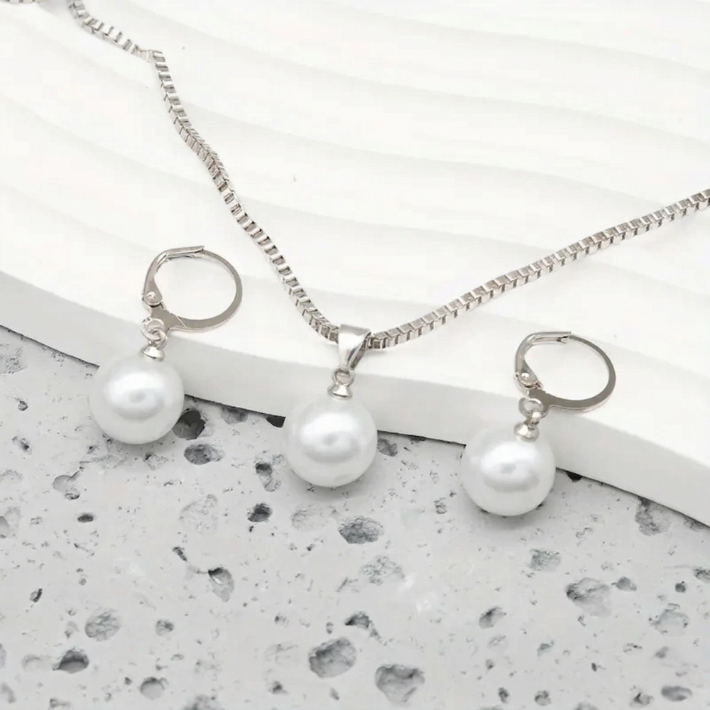Ensemble de bijoux en perles | Or