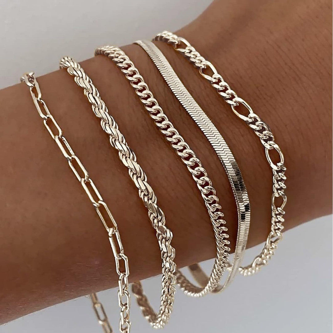 Ensemble de bracelets Ellis Renier | Or