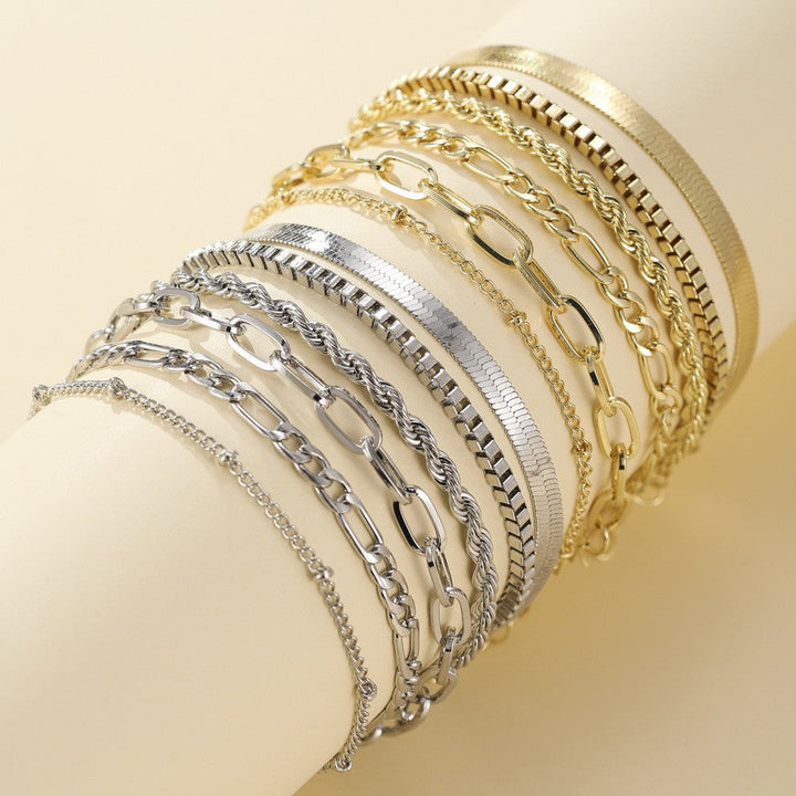 Ensemble de bracelets Ellis Renier | Or