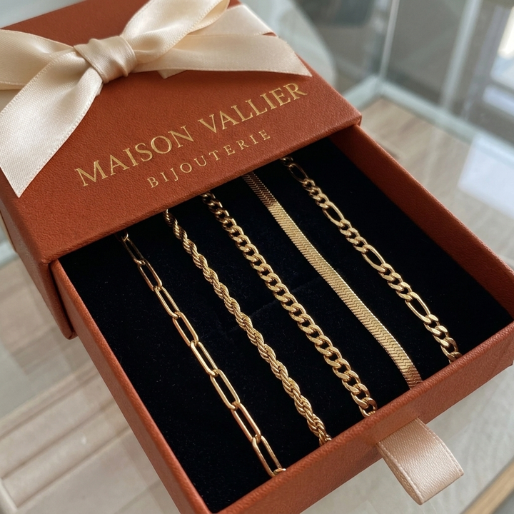 Ensemble de bracelets Ellis Renier | Or