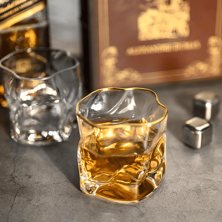 Hoshi Gold Japonský Kryštálový Whisky Pohár