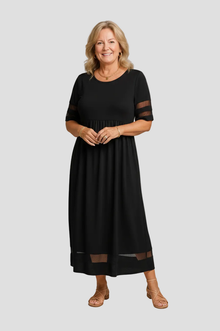 Penelope - Elegantná Maxi Šaty