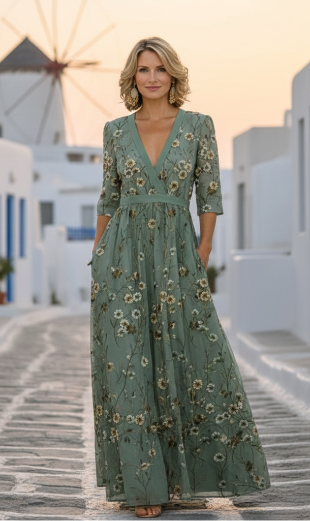 Danae - Elegantná maxi šaty