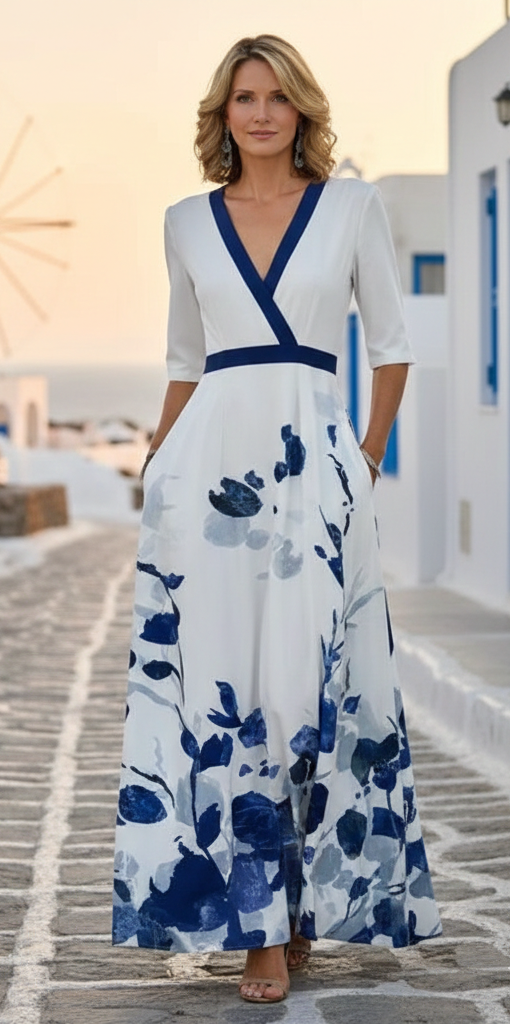 Danae - Elegantná maxi šaty