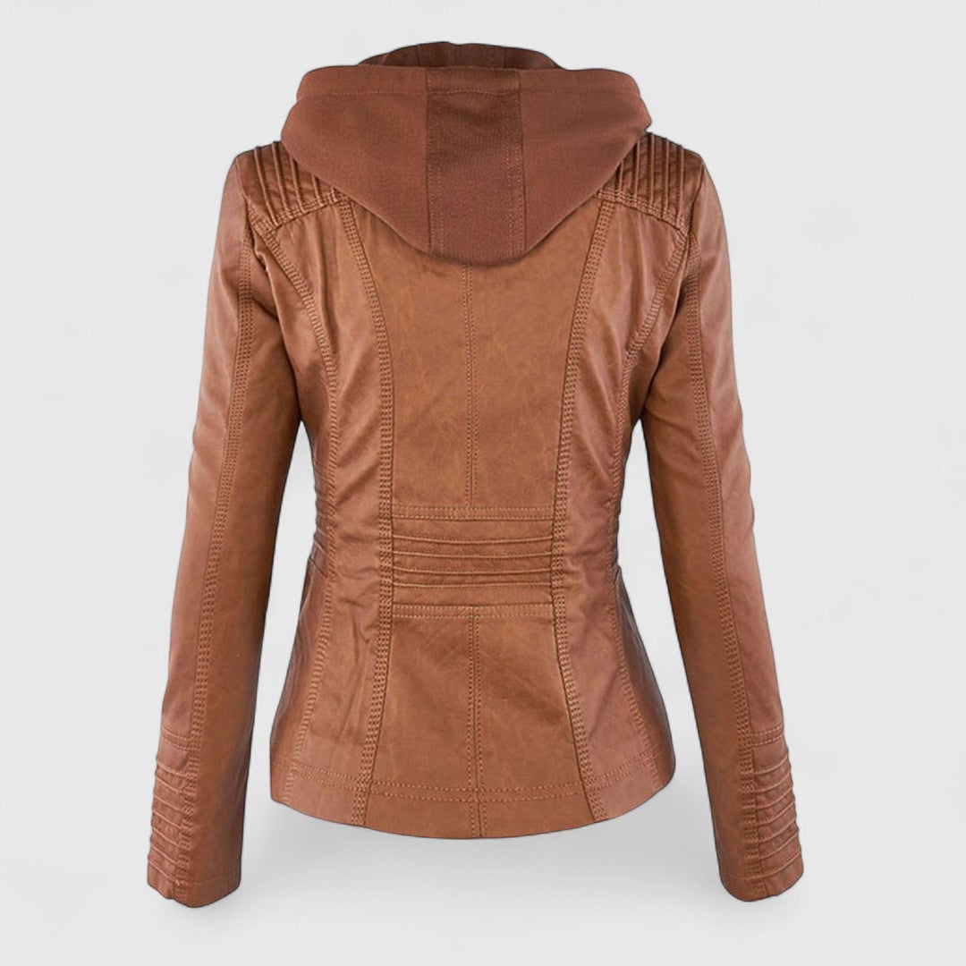 Basilea - Kožená moto bunda s pohodlím a elegantným dizajnom